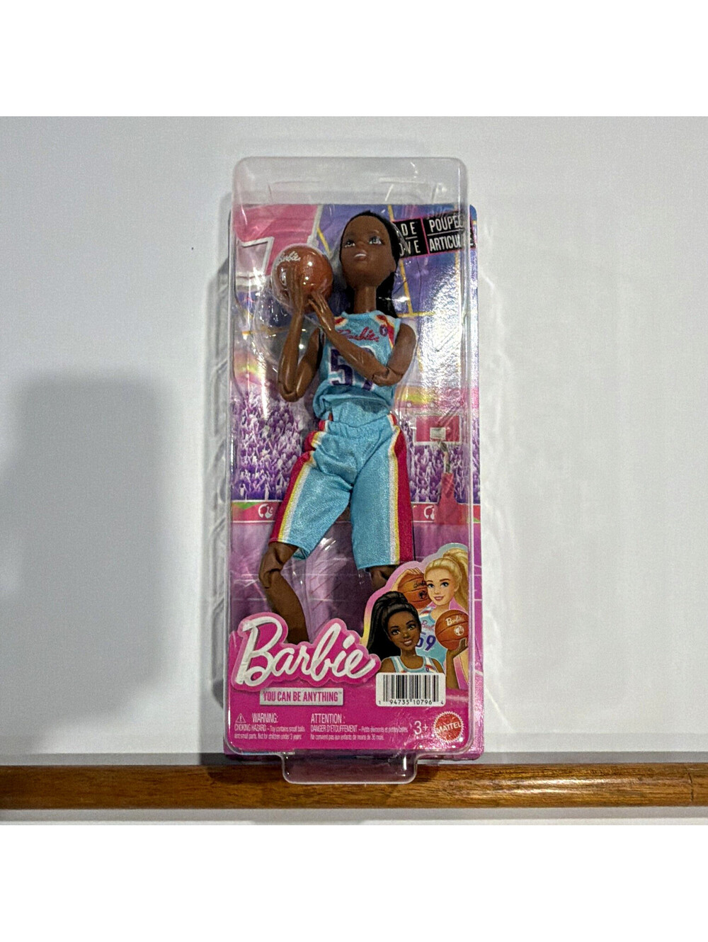 Barbie Made to Move Basketball Player Articulated Doll HKT74